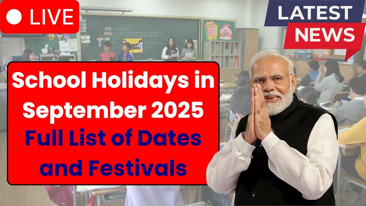 School Holidays in September 2025